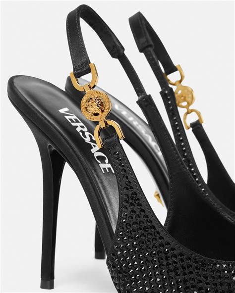 versace tasche la medusa|versace la medusa slingback pumps.